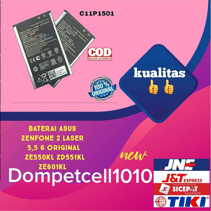 Baterai Asus Zenfone 2 Laser 5 Inch ZE500KL ZE500KG Z00RD Z00ED