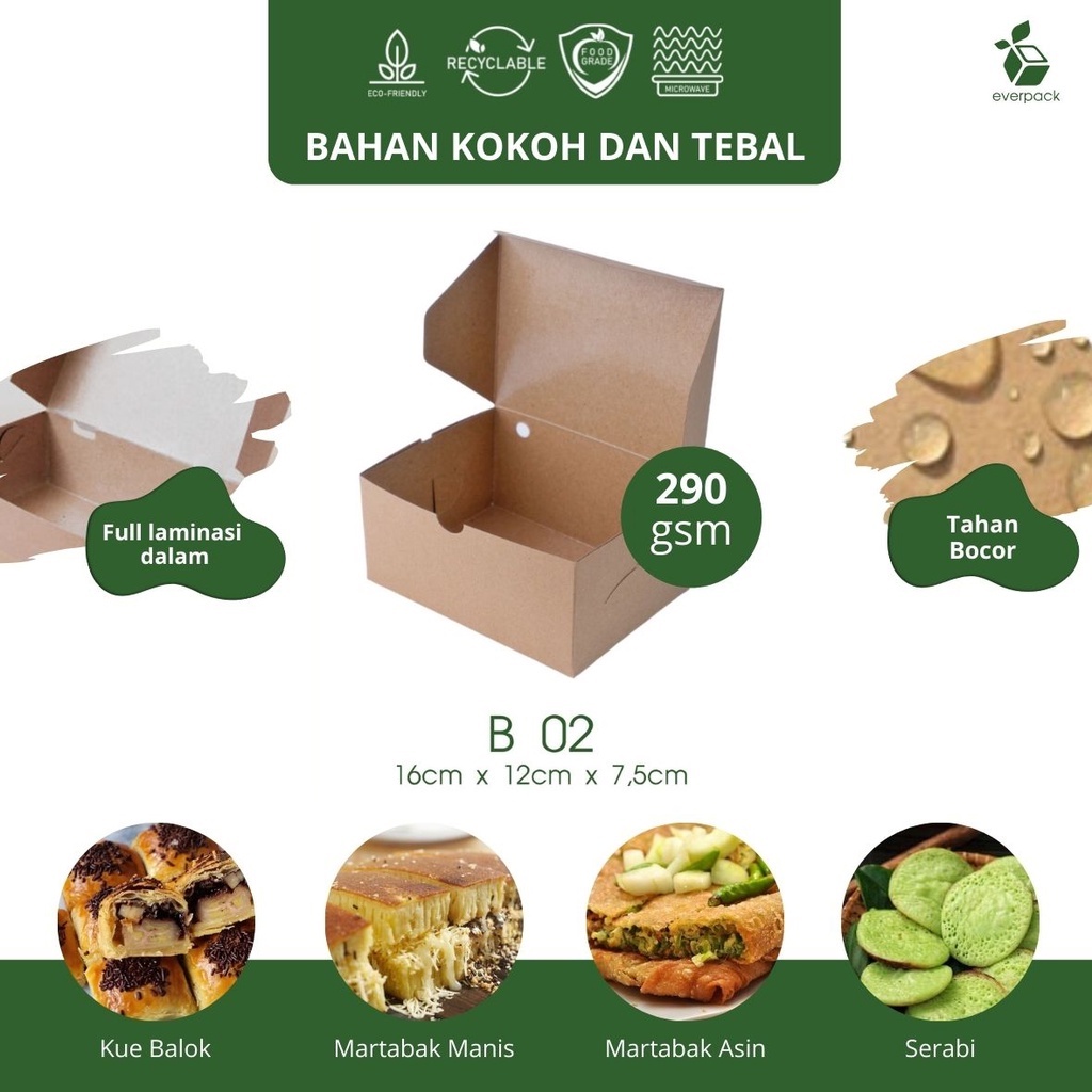 

Paper Box (16x12x7.5 | 290 gsm) | Lunch Box | Kraft | Kotak Kemasan Makanan | Cake | Kue | Cookies | Kado | Packaging | Ayam Geprek | Nasi Box | Skincare | Dus | Kardus | UMKM Bandung | Bisnis Pemula
