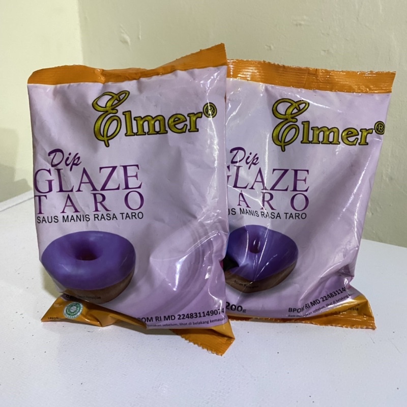 

Elmer Glaze Taro 200Gr / Elmer Toping Donat Taro 200Gr