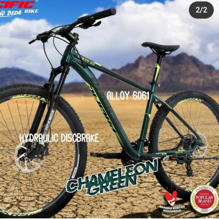 Sepeda Gunung PACIFIC VIGILON 3.0 27.5inch Hydraulic 3x8speed
