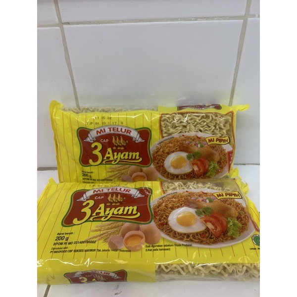 

Mie Telur Cap 3 Ayam