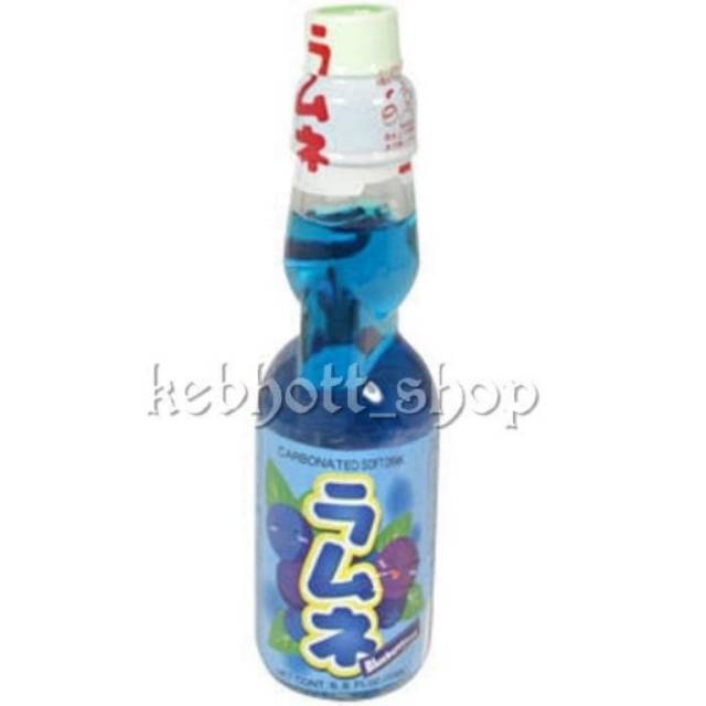 

Hata Kosen Ramune Blueberry [ Rasa Blueberry ] Minuman ringan berkarbonasi 200ml