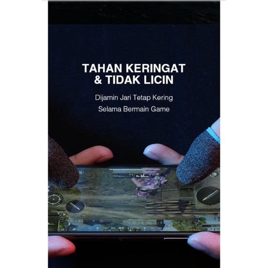 Sarung Jari Jempol 1 PasangACOME Game Mobile PUBG Controller Touch Screen