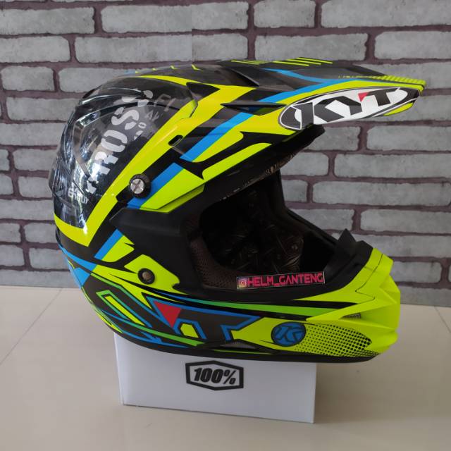 kyt cross over step up black yellow fluo cyan blue