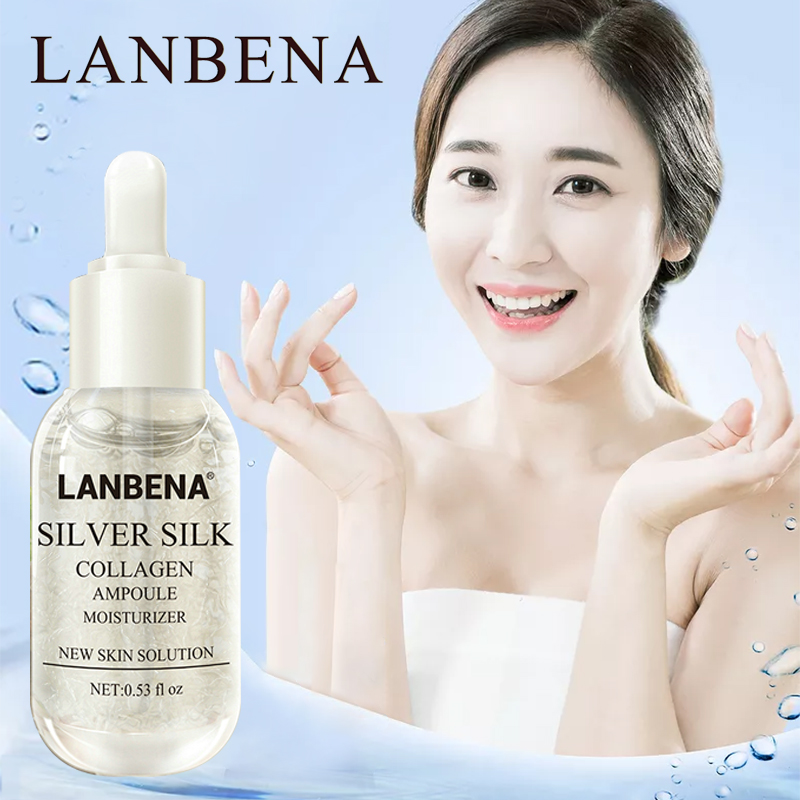 LANBENA  Pores and Repairing 15 Ml Silver Silk Collagen Ampoule Moisturizer