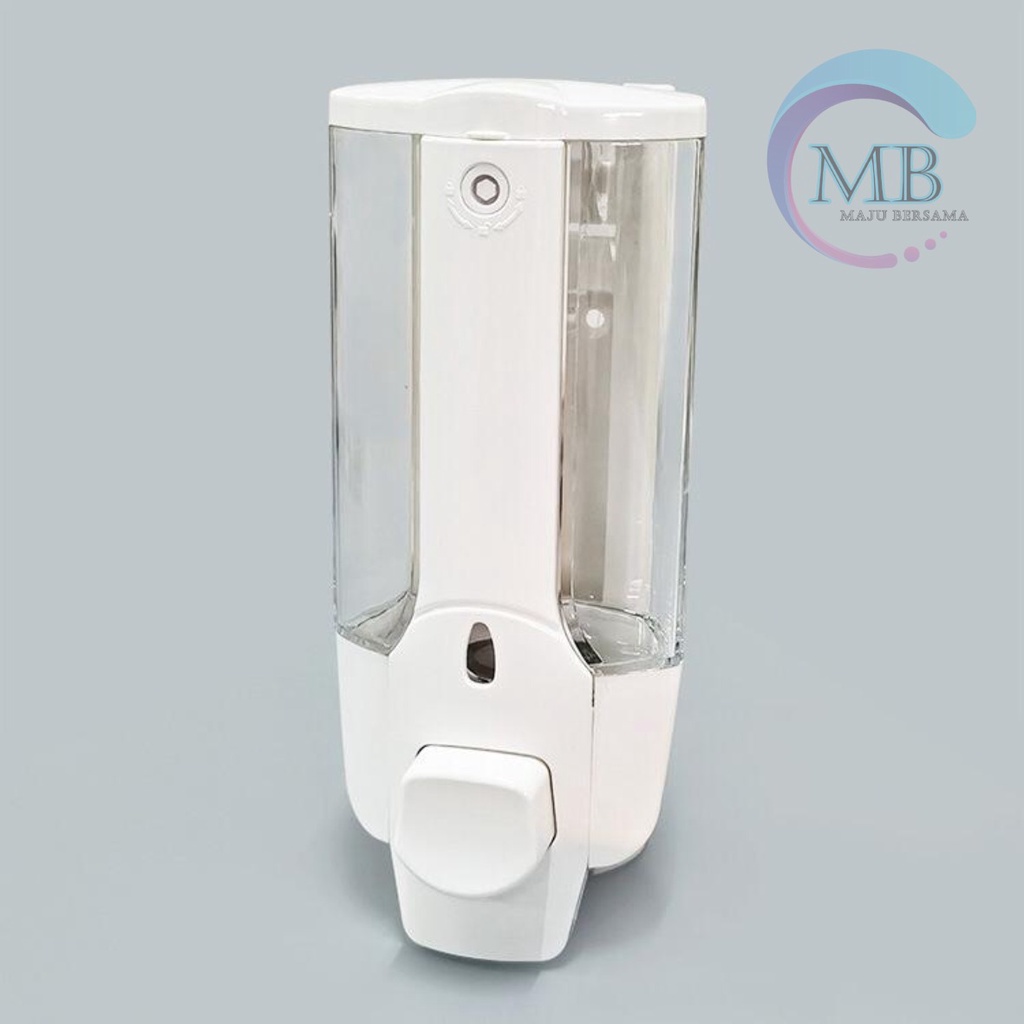 RT86 Tempat Hand Soap Washing hand Dispenser Sabun Cair Single Key Lock Tube Double 1 Tabung Dinding WC MB2928