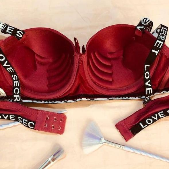 ☆ Push Up Bra / BH Wanita Kawat Half Cup 32A-38A FifthSeason FS751 Love Secret ✬