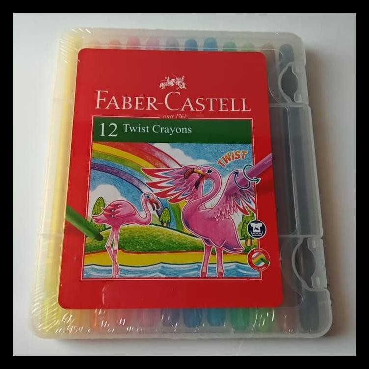 

Twist Crayon Faber Castell 12 Warna / Crayon Putar Faber Castell Termurah