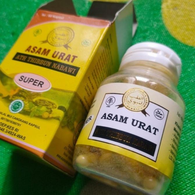 

TERLARIS Ath Thibbun Nabawi Obat Asam Urat Super Ampuh Herbal Mujarab BPOM /OBAT HERBAL ASAM URAT/OBAT HERBAL PELANGSING/OBAT HERBAL KOLESTEROL/OBAT HERBAL DIABETES