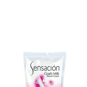 Sensacion Goat's Milk Shower Cream Secret Blush 800ml