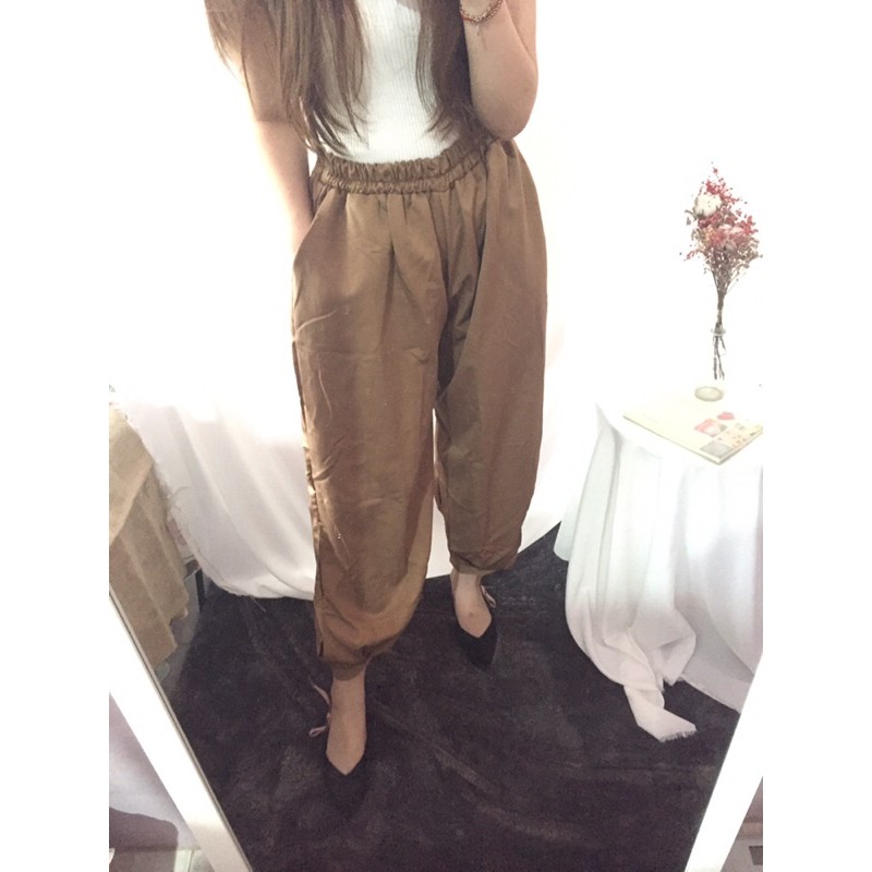 BALLOON PANTS (READY BROWN)