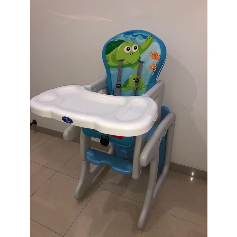 Baby Safe Separable High Chair Kursi Makan Bayi Anak 2-in-1 HC01