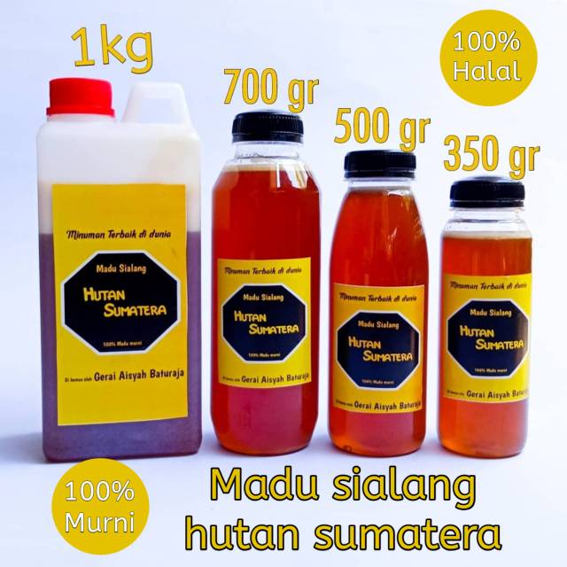 

Madu murni hutan liar jambi asli pulau sumatera