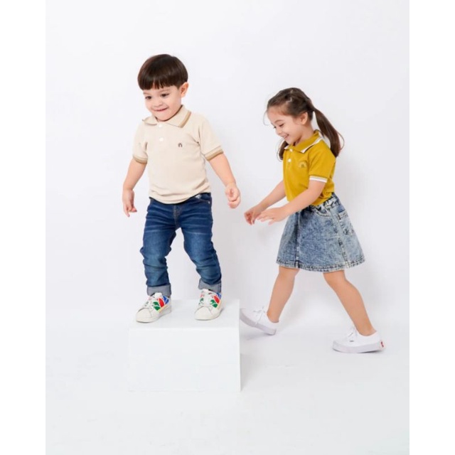 ZANE POLO TOP | KAOS POLO UNISEX ANAK | BAJU ANAK POLOS