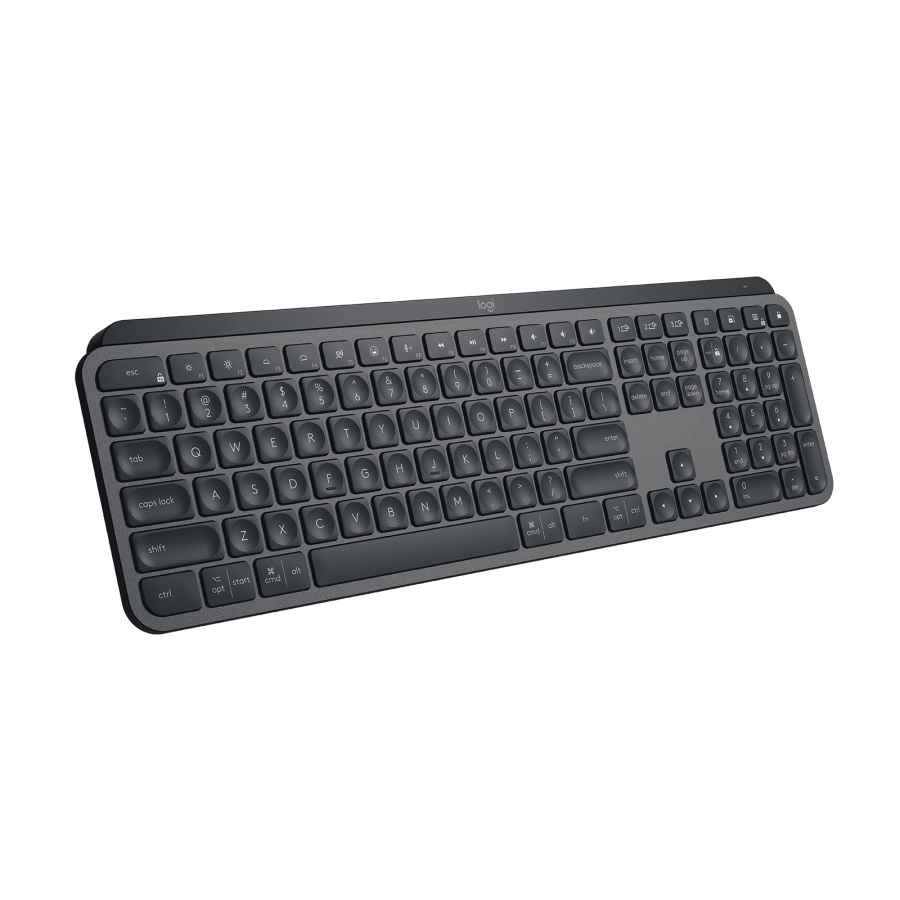 Logitech MX Keys | Keyboard Wireless Bluetooth Backlit for Power User