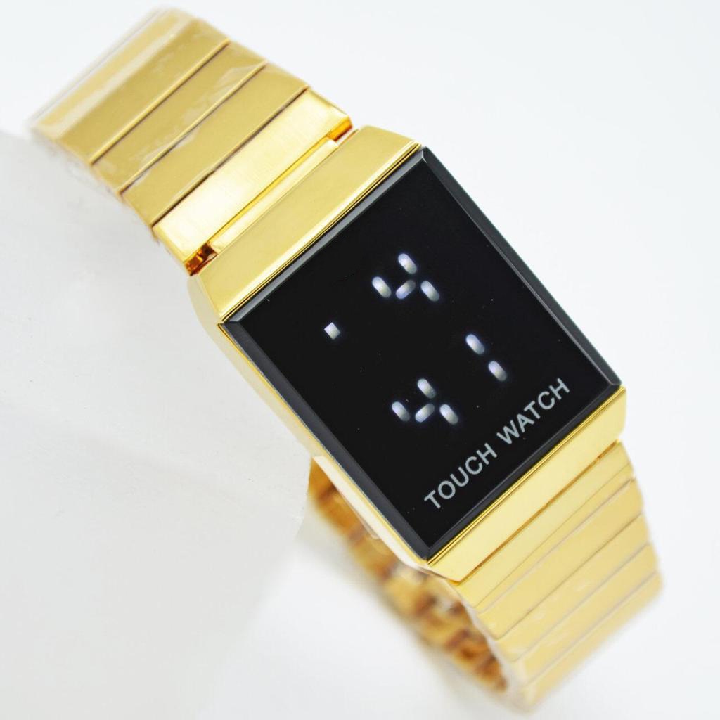 ✅COD✨Jam Tangan Wanita Tanggal Aktif Tali Rantai LED Fashion Import G51