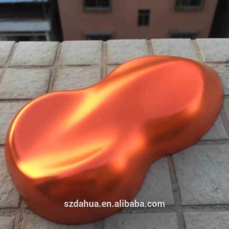 Cat Orange Metallic Cat Ori warna oren Cat oren Terang