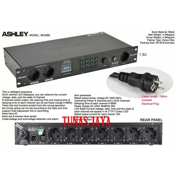 Power Sequencer Ashley SE 2080 Original