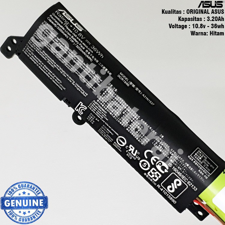 Baterai Laptop Asus X441 X441ba X441ma X441na X441sa A31N1537-1