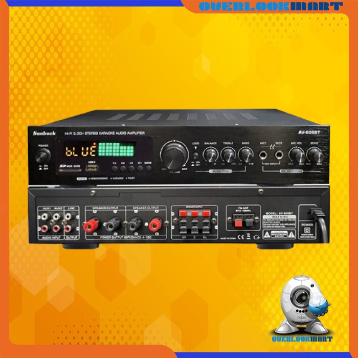 Amplifier Karaoke Bluetooth