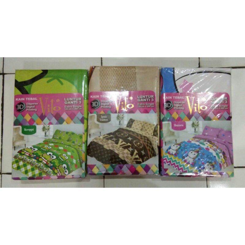 sprei vito size 120x200