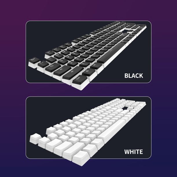 Ajazz Pudding PBT 108 Set Keycaps OEM Profile