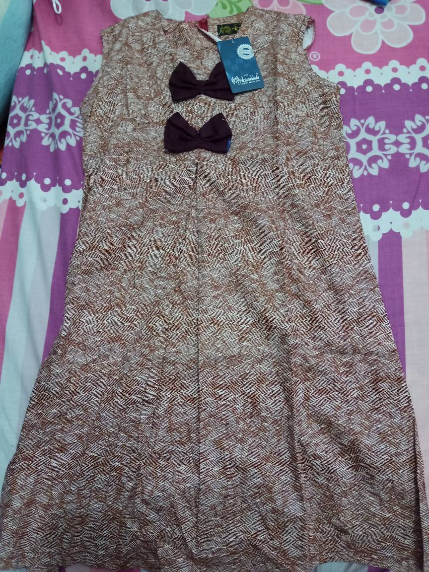 Girl Batik Anak Arjuna Weda Cendrawasih - Merah