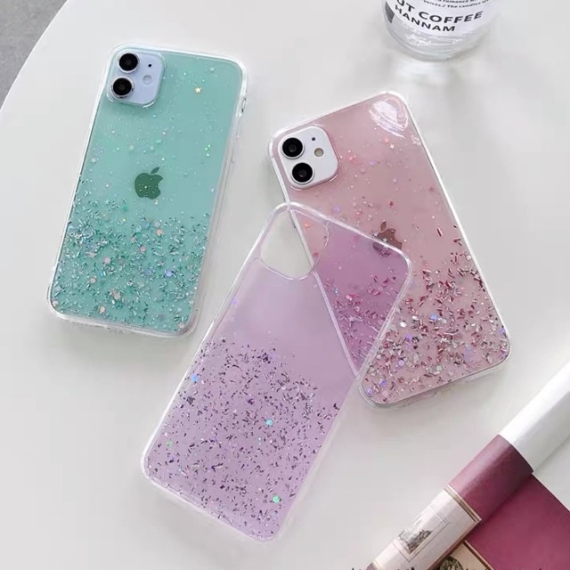 Glitter Case 5 Colors Available ALL PHONE TYPES! Samsung A32 A52 A72 M02 M11 A11 A02 A02s S20 S21 A9