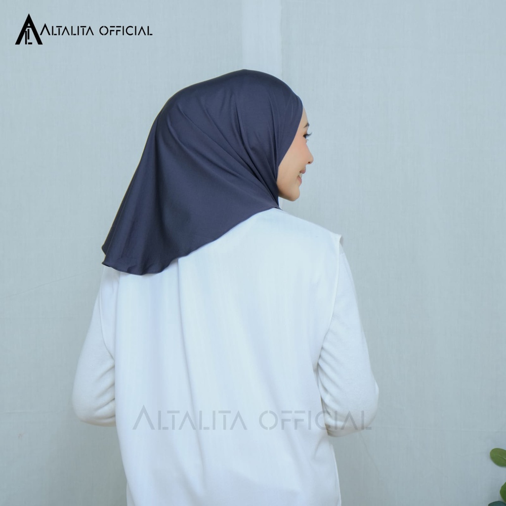 Altalita - Hijab Bergo Zyta Sport Instan Non Pet / Non Pad Terbaru Bahan Jersey Premium Cocok untuk Olahraga Volly Futsal Senam dan Sehari-hari