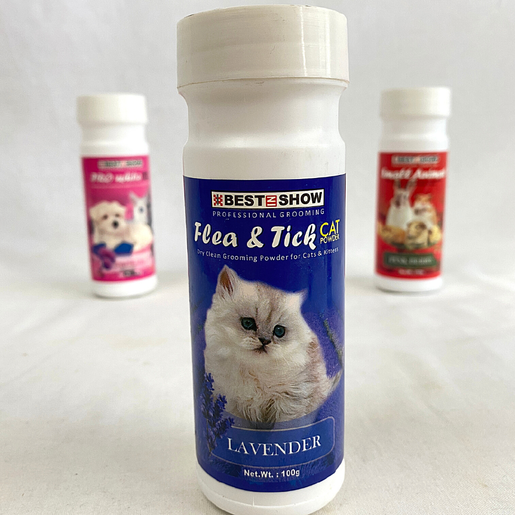 

BESTINSHOW Bedak Kutu FLEA and TICK Powder For Cat 100g