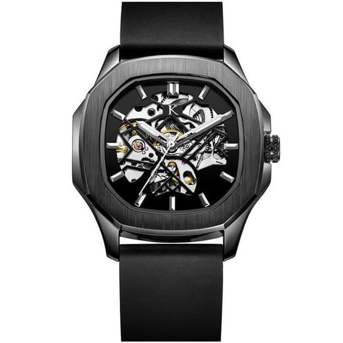 Jam Tangan Pria Klein Otus Black 42Mm Medanbaiak.Store