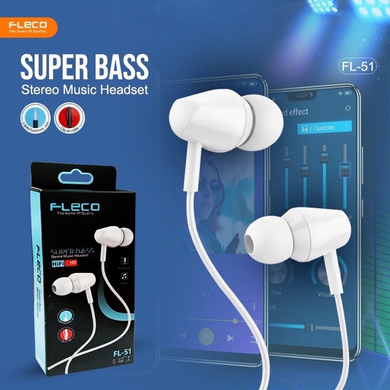 GROSIR HANDSFREE FLECO FL51 SUPER BASS