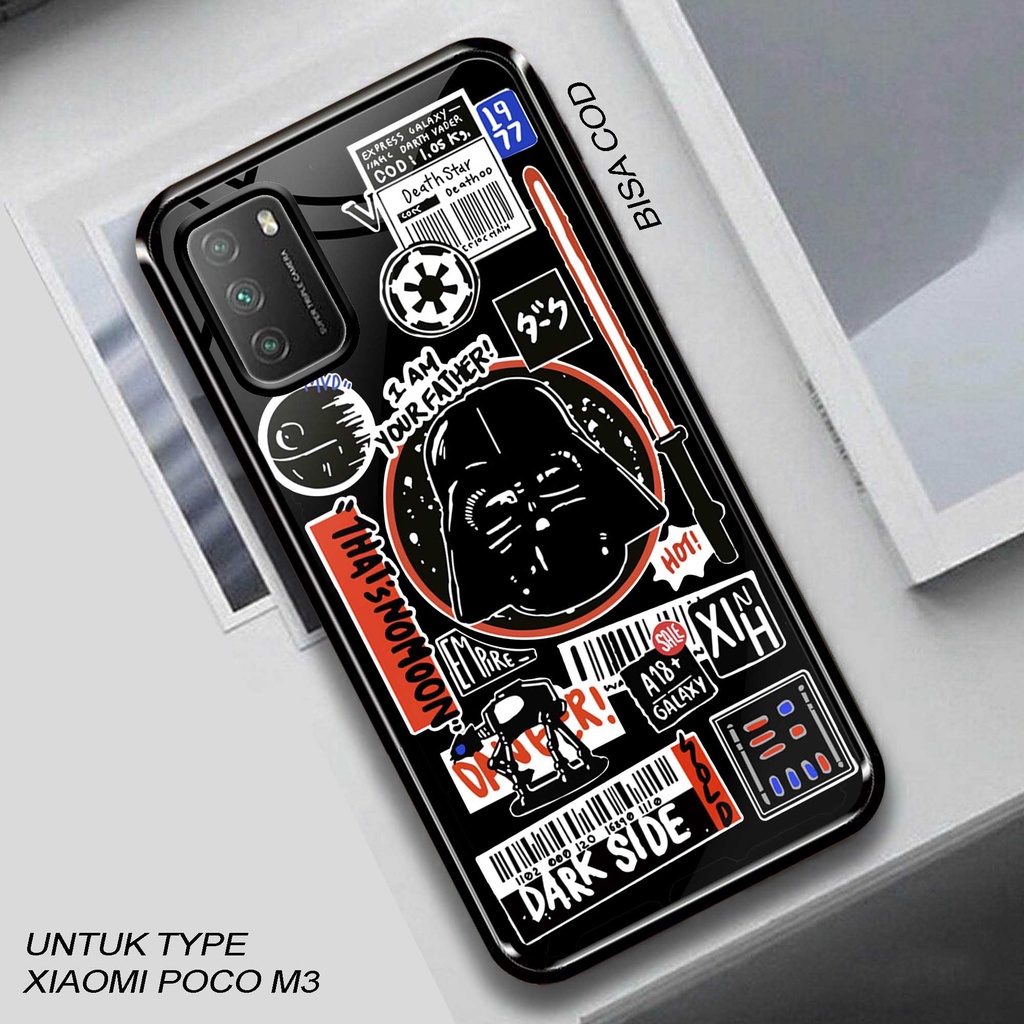 Case Poco M3 - Hardcase Glossy Poco M3 - Silikon Poco M3 - Casing Motif ( Starwars ) - Fashion Case 