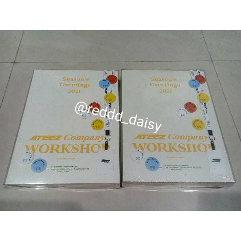 [PELUNASAN] SHARING SEASON'S GREETINGS ATEEZ 2021