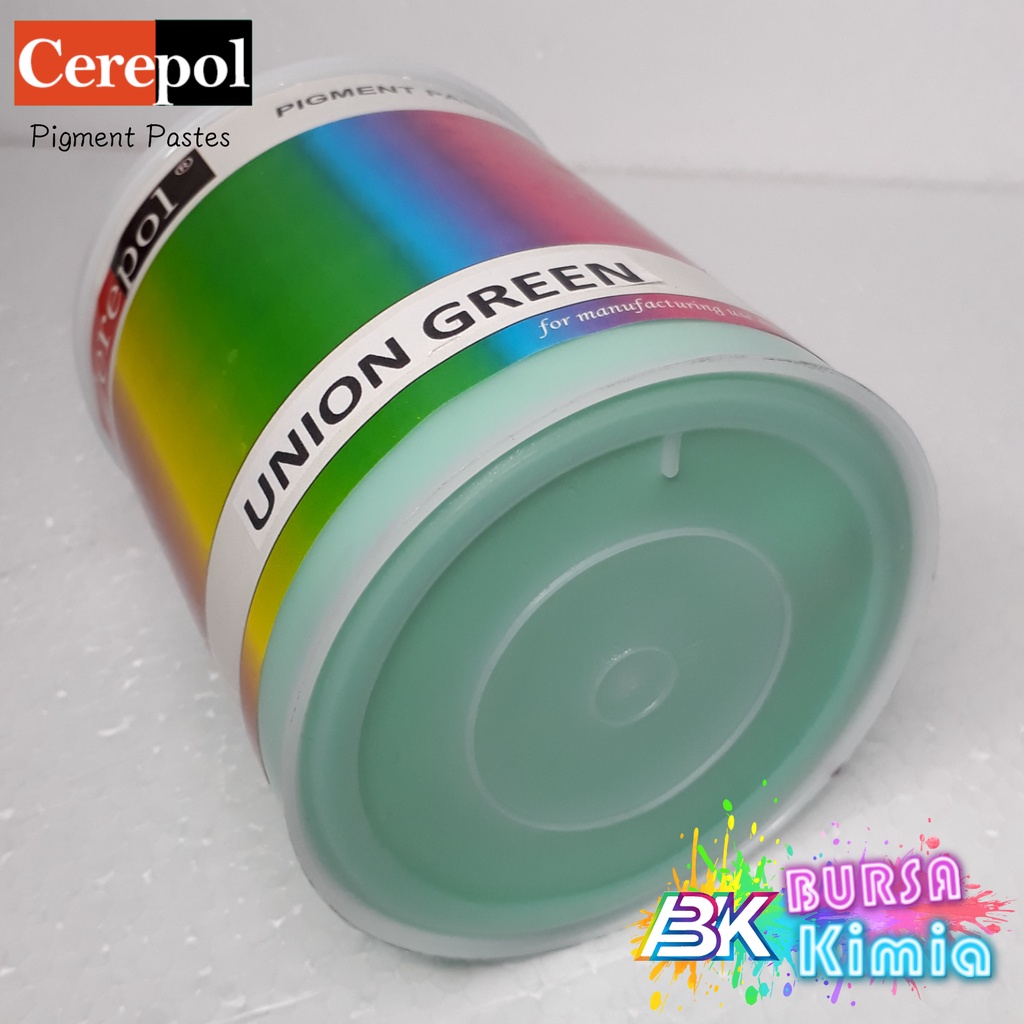 

HJK Cerepol Union Green Pigment Pasta Cair/Pewarna Resin/Fiberglass