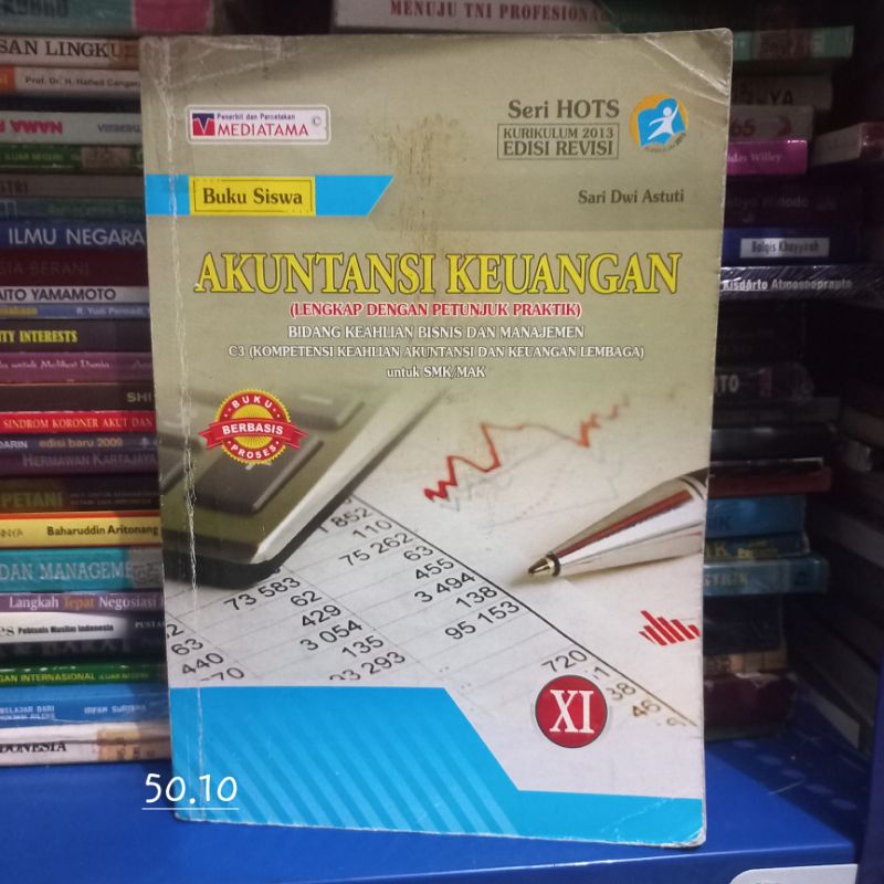 bekas AKUNTANSI KEUANGAN SMK KELAS 2 bidang keahlian bisnis dan manajemen SERI HOTS BUKU SISWA MEDIA