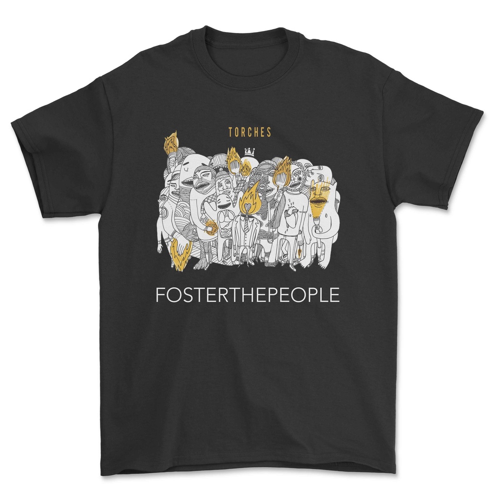 KAOS BAND FOSTER THE PEOPLE TORCHES - TSHIRT MUSIK