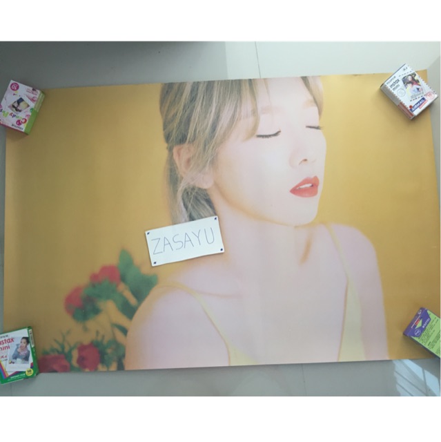 Taeyeon official poster my voice fine ver