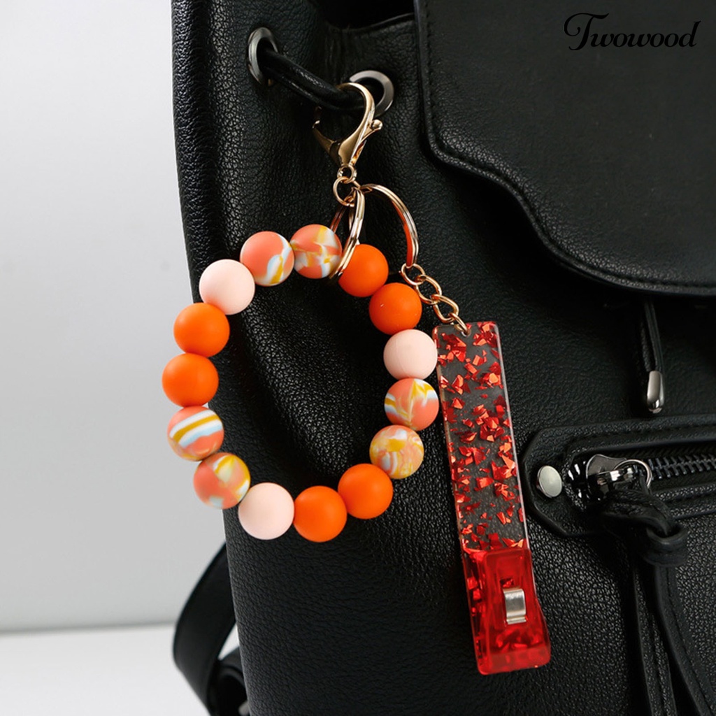 Twowood Gantungan Kunci Multifungsi Warna Cerah Untuk Pria / Wanita