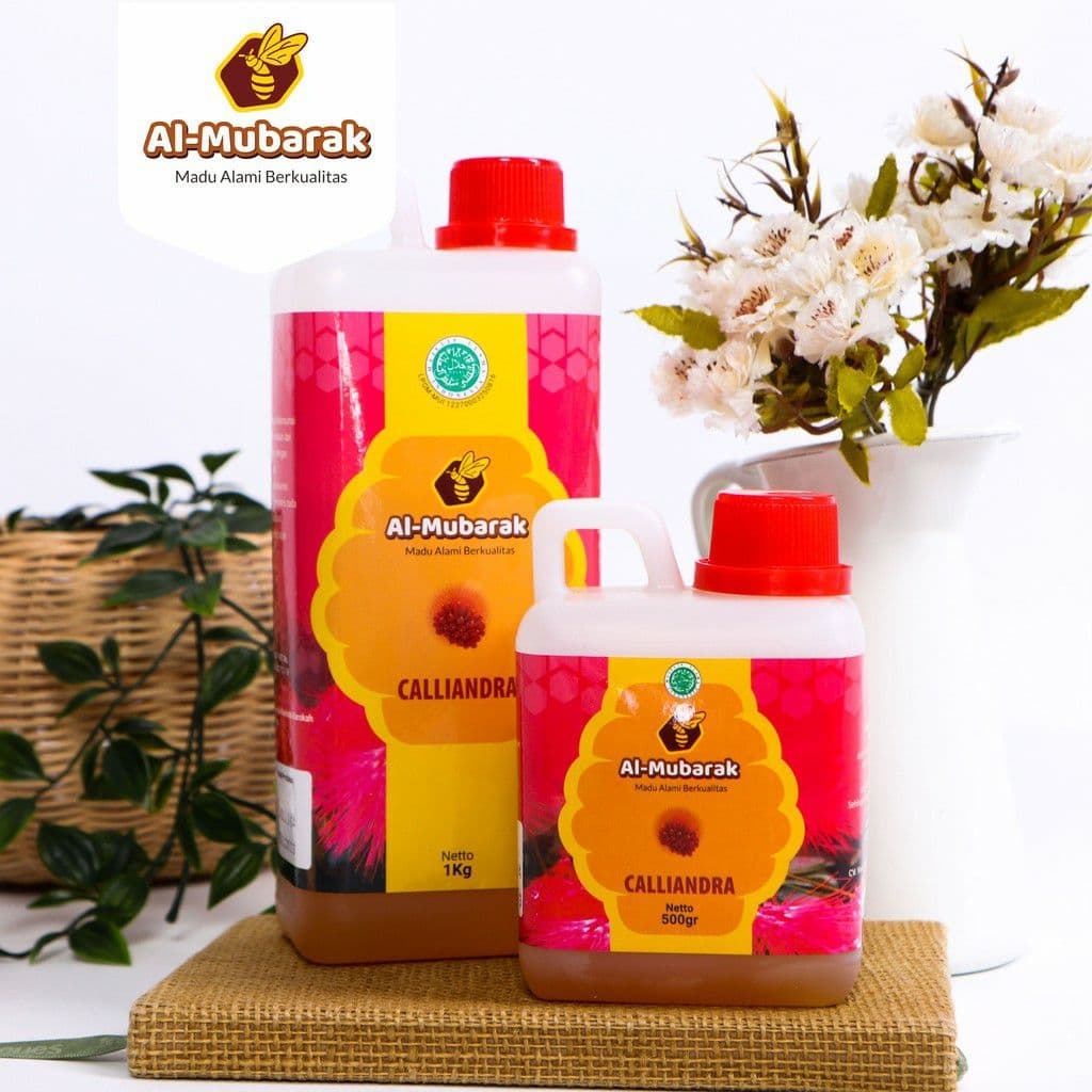 Madu Kaliandra Al Mubarak kemasan 500 gram Asli Murni