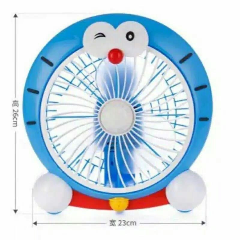 Kipas Angin Karakter WELHOME WH-120D Doraemon MURAH