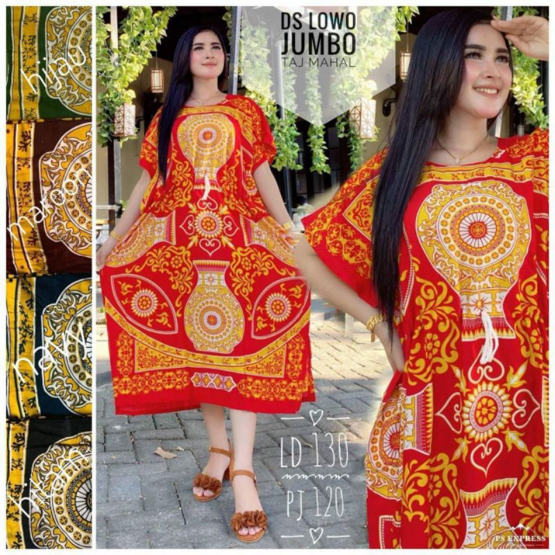 DASTER JUMBO BUSUI LD 130 CM // DASTER IBU HAMIL  //DASTER KANCING DEPAN // DASTER WANITA-JB MACAN TUTUL