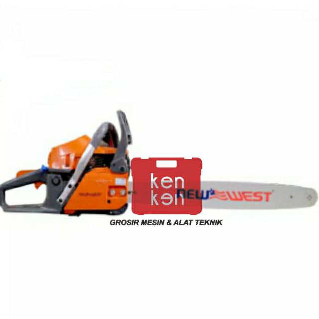 Chainsaw 22" New West 588 Gergaji Kayu NewWest 588