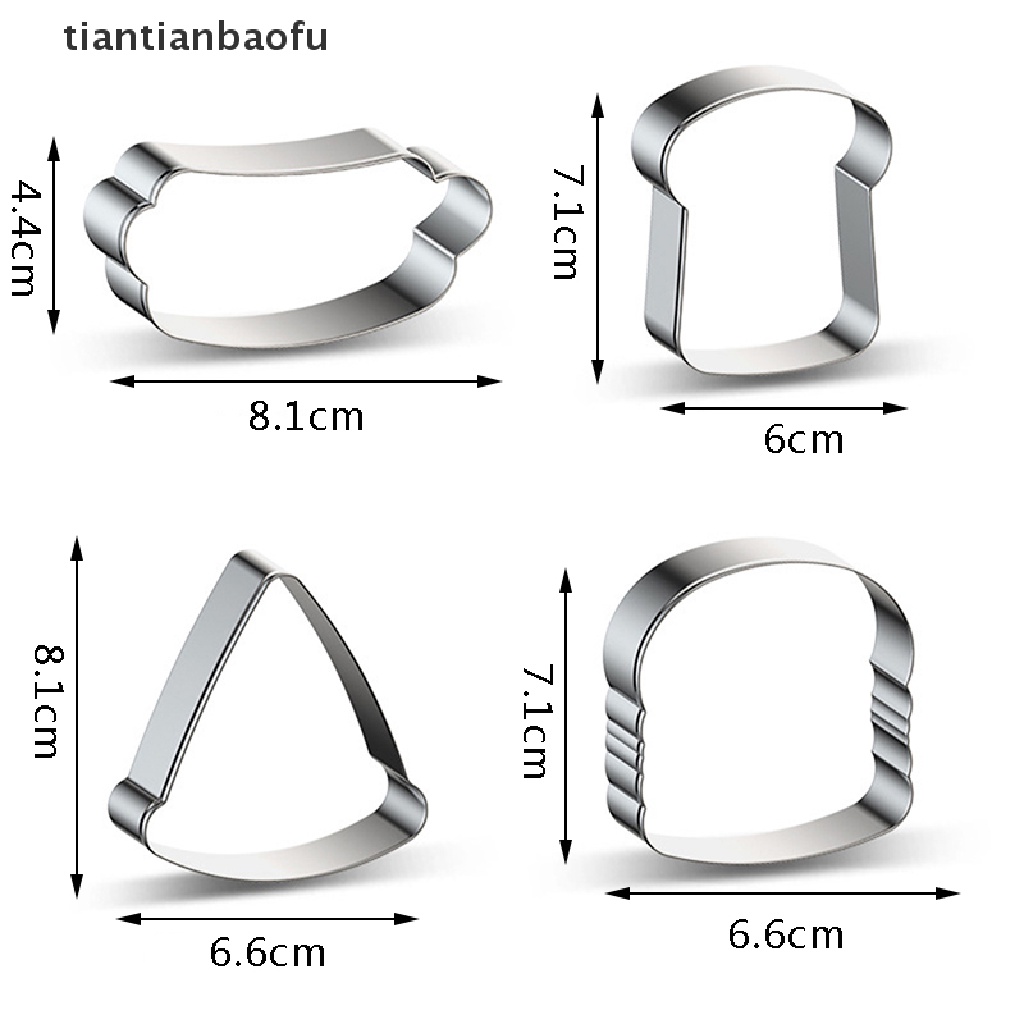 Alat Cetakan Pemotong Kue Bahan Stainless Steel Untuk Dapur