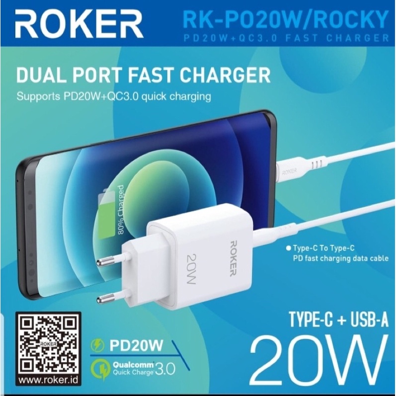 CHARGER ROKER ROCKY PD 20W