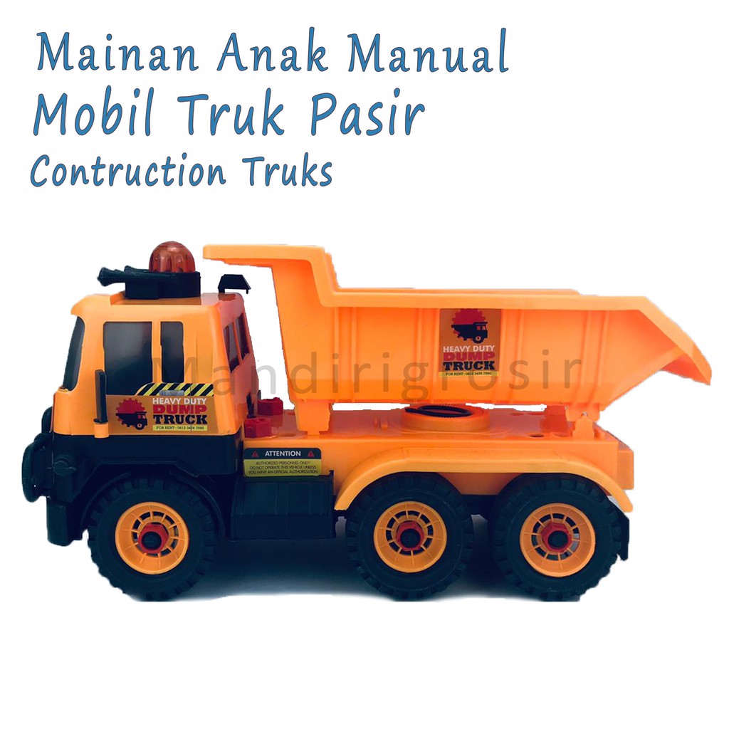 Mobil truk pasir *Mainan Anak * Contruction Trucks * BP 8047