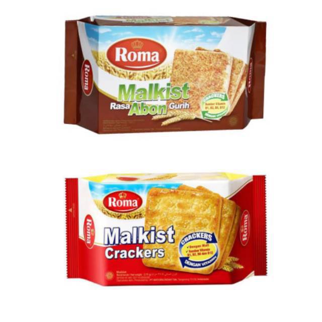 

ROMA MALKIST ABON DAN CRACKERS @135 GRAM