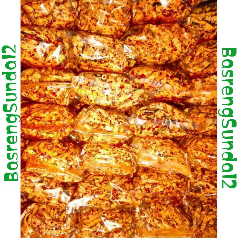 PAKET RESELLER  BASRENG PEDAS DAUN JERUK KEMASAN 20 KG