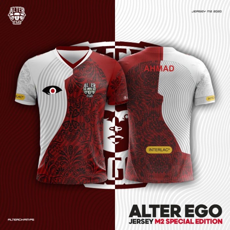 Jersey Alter ego m2 Spesial Edition ( Free nickname