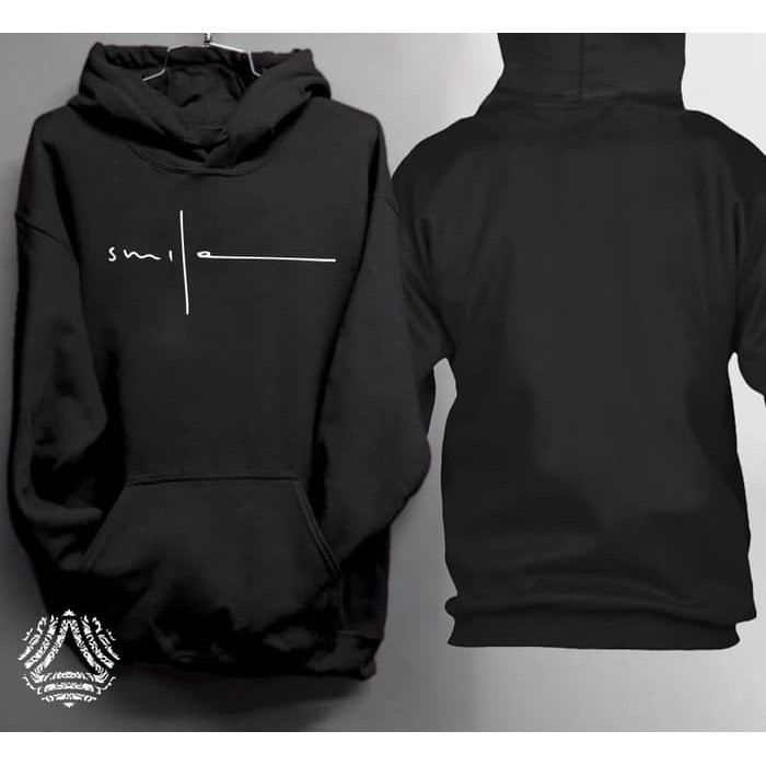 (PROMO) Jaket Hoodie PRIA Bahan Tebal Hoodie Panjang Hitam Distro Full Catton Combed basic premium K